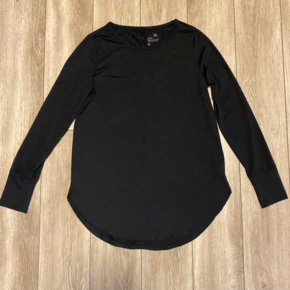 GapFit Brushed Tech Jersey Long Sleeve - Picture 1 of 3